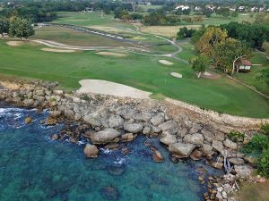 Casa De Campo (Teeth Of The Dog) Aerial 17th Side Rocks